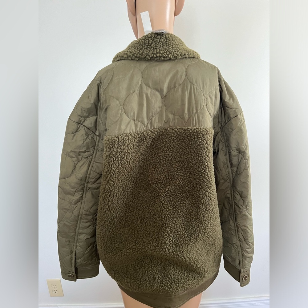 Madewell Hybrid Sherpa Jacket NWT - Picture 6 of 8